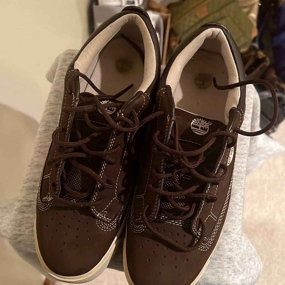 TIMBERLAND SNEAKERS (BROWN) - Picture 3 of 8